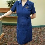 901 - Ladies Princess Line Dress with front Pockets - 6