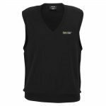 LV3504 - Ladies V-Neck Vest - Black - s