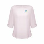 S828LL - Ladies Madison 3/4 Sleeve Boatneck Blouse - 6