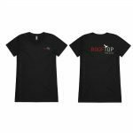 4002 - Ladies Short Sleeve Wafer Tee. - xs