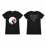 4002 - Ladies Wafer Tee - Christmas Edition - xs