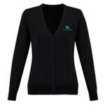 LC916L - Ladies Roma Cardigan - Black - xs