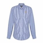 1637WL - Ladies Westgarth Long Sleeve Blouse - Navy - 6
