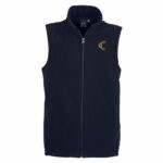 F233MN - Polar Fleece Full Zip Vest - Navy - xs