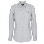 1520WL - Ladies Long Sleeve Nicholson Poplin Shirt - Silver - 6